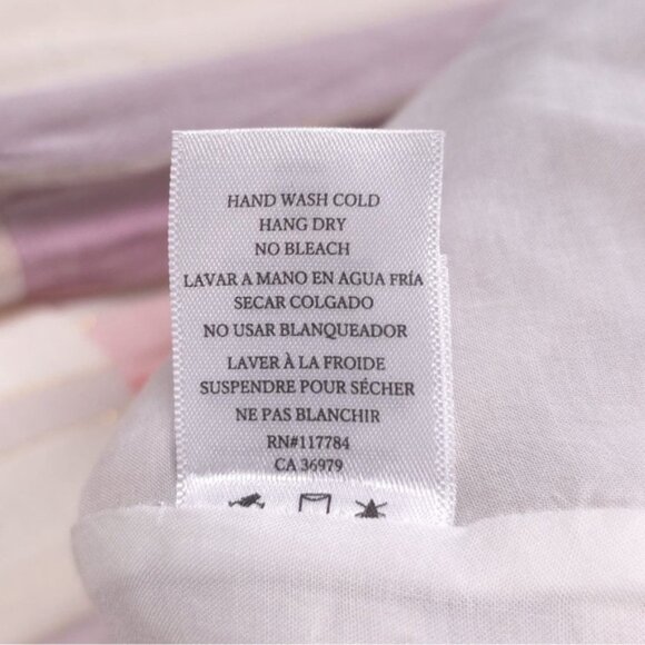 Rails Women’s Amaya LINEN Blend Striped Midi Tunic Dress Juliette Stripe LARGE - Picture 15 of 15